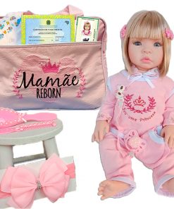 BEBE-REBORN-CORPO-SILICONE-ENXOVAL-BOLSA-LUXO-LOIRA